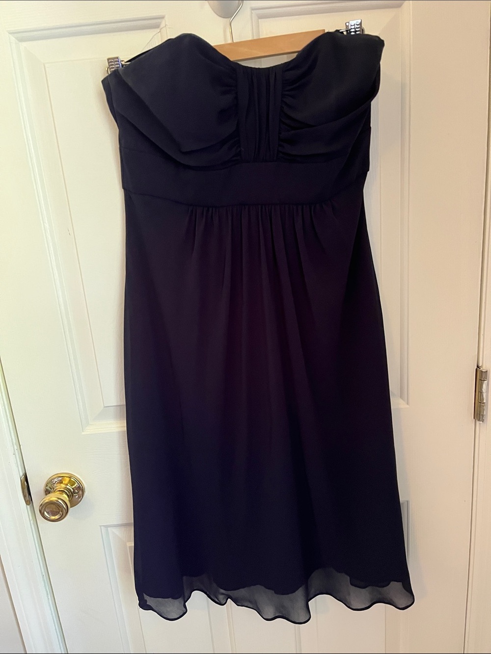 WTOO Strapless Navy Cocktail Dress